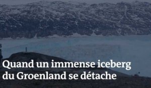 Un iceberg de 10 milliards de tonnes se détache de la banquise