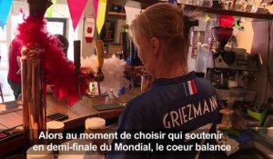 Mondial-2018: à la frontière franco-belge, le coeur balance