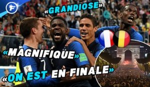 La France en fête après sa qualification, la presse belge fière de son équipe