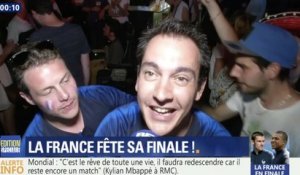 Un supporter drôle des Bleus : "On est en finale mon ami !" - ZAPPING TÉLÉ DU 11/07/2018