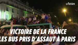 Victoire de la France : les bus pris d’assaut à Paris