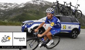 Tour de France 2018 : Julian Alaphilippe passe à l'attaque pour le point bonus !
