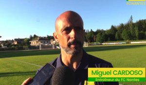 FC Nantes - CS Chênois : la réaction de Miguel Cardoso