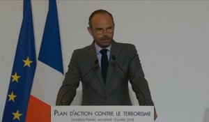 Discours lors de la présentation du Plan d'action contre le terrorisme
