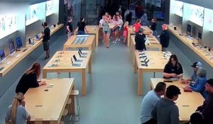 Un Apple Store dévalisé en moins de 30 secondes...