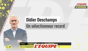 Deschamps, un sélectionneur record - Foot - CM 2018 - Bleus