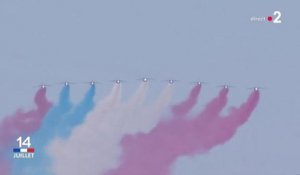 VIDEO. Défilé du 14 juillet : oups, la patrouille de France fait une boulette pendant la cérémonie