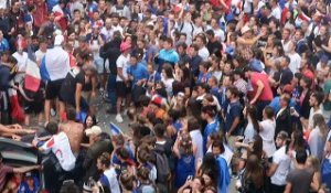 Coupe du monde : scènes de liesse à Pontarlier après la victoire de l'équipe de France