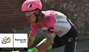 Tour de France 2018 : Rigoberto Uran victime d'une chute et d'un souci mécanique !