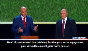 CdM 2018 - Infantino : "Le Mondial a changé notre perception de la Russie"