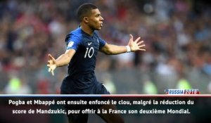 Fast Match Report - France 4-2 Croatie