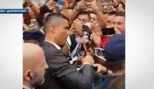 Juventus : premier bain de foule pour Cristiano Ronaldo