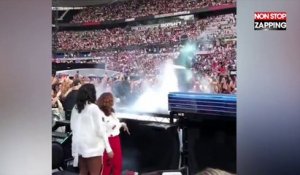 Beyoncé et Jay-Z : Michelle Obama s'ambiance lors de leur concert à Paris (Vidéo)