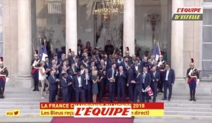 Les Bleus à l'Élysée - Foot - CM 2018