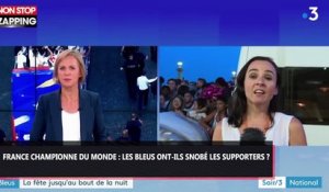 France championne du monde : Les Bleus ont-ils vraiment snobé les supporters ? (vidéo)