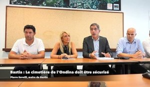 Bastia : Le cimetière de l'Ondina doit être sécurisé