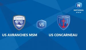 J33 : US Avranches MSM - US Concarneau I National FFF 2018-2019