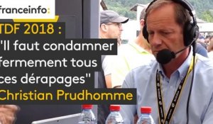 Les informés du Tour : "Il faut condamner fermement tous ces dérapages"  Christian Prudhomme