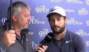 Golf - The Open - La réaction d'Alexander Levy à l'issue de la 2ème journée