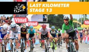 Last kilometer / Flamme rouge - Étape 13 / Stage 13 - Tour de France 2018