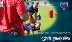 Exercices d'échauffement pour les avants