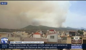 Touristes paniqués, vols perturbés, manque de moyens... les incendies mettent la Grèce en état d'alerte