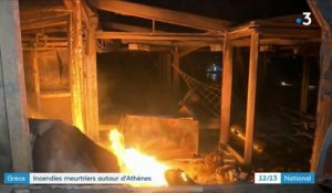 Grèce : incendies meurtriers autour d'Athènes