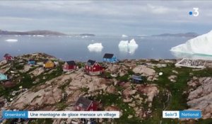 Groenland : un iceberg inquiète des habitants d'un village