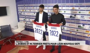 Football - Le journal des transferts - La présentation de Léo Dubois et Martin Terrier à l'OL