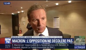 Affaire Benalla: après les déclarations de Macron, Dupont-Aignan entend claquer la porte de la commission d'enquête "qui ne sert à rien"