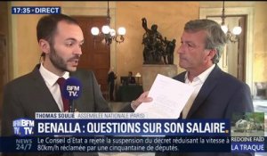 Fiches de salaire de Benalla "Si nous n'avons pas ces éléments-là nous irons faire un contrôle sur place, à l'Élysée", menace Philippe Vigier, député UDI