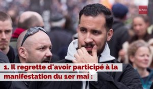 Les 5 infos à retenir de l'interview d'Alexandre Benalla par Le Monde