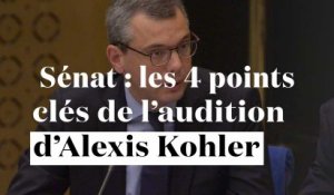 Sénat : les 4 poins clés de l'audition d'Alexis Kohler