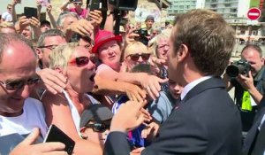 Macron en visite dans les Pyrénées en pleine affaire Benalla