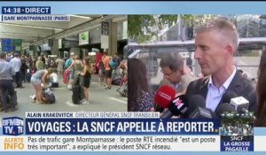 Montparnasse à l'arrêt: la SNCF ne sait pas combien de trains circuleront effectivement ce vendredi