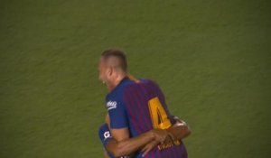 ICC - Le premier but d'Arthur avec le Barça