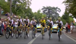 Tour de France 2018 : La Sky fête sa victoire !