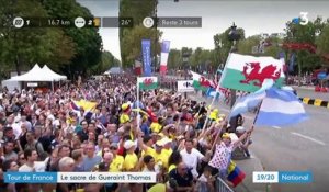 Tour de France : les Champs-Élysées en fête