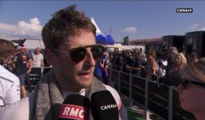 La réaction de Romain Grosjean après le Grand Prix