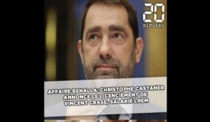 Affaire Benalla: Christophe Castaner annonce le licenciement de Vincent Crase, salarié LREM