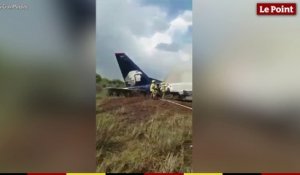 Le crash d'un avion au Mexique sans faire de victimes