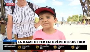 Regardez la colère des touristes après la grève de la Tour Eiffel qui gâchent leurs séjours - VIDÉO