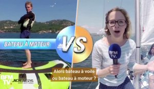 Les matchs de l’été: préférez-vous naviguer en bateau à voile ou en bateau à moteur?