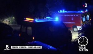 Accident de canyoning en Corse : quatre personnes décédées