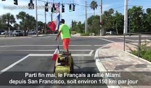 Un Français s'attaque au tour du monde... en skate électrique !