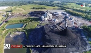 États-Unis : Trump relance la production de charbon