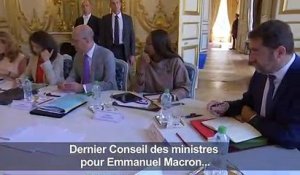Dernier Conseil des ministres avant les vacances à Brégançon