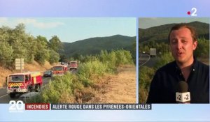 Canicule : un risque d'incendie élevé dans les Pyrénées-Orientales