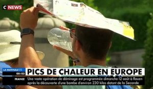 Canicule - Italie, Portugal, Espagne... Plusieurs pays européens souffrent, comme en France, des fortes chaleurs - Regardez