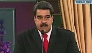 Le Président vénézuélien assure avoir échappé à un attentat